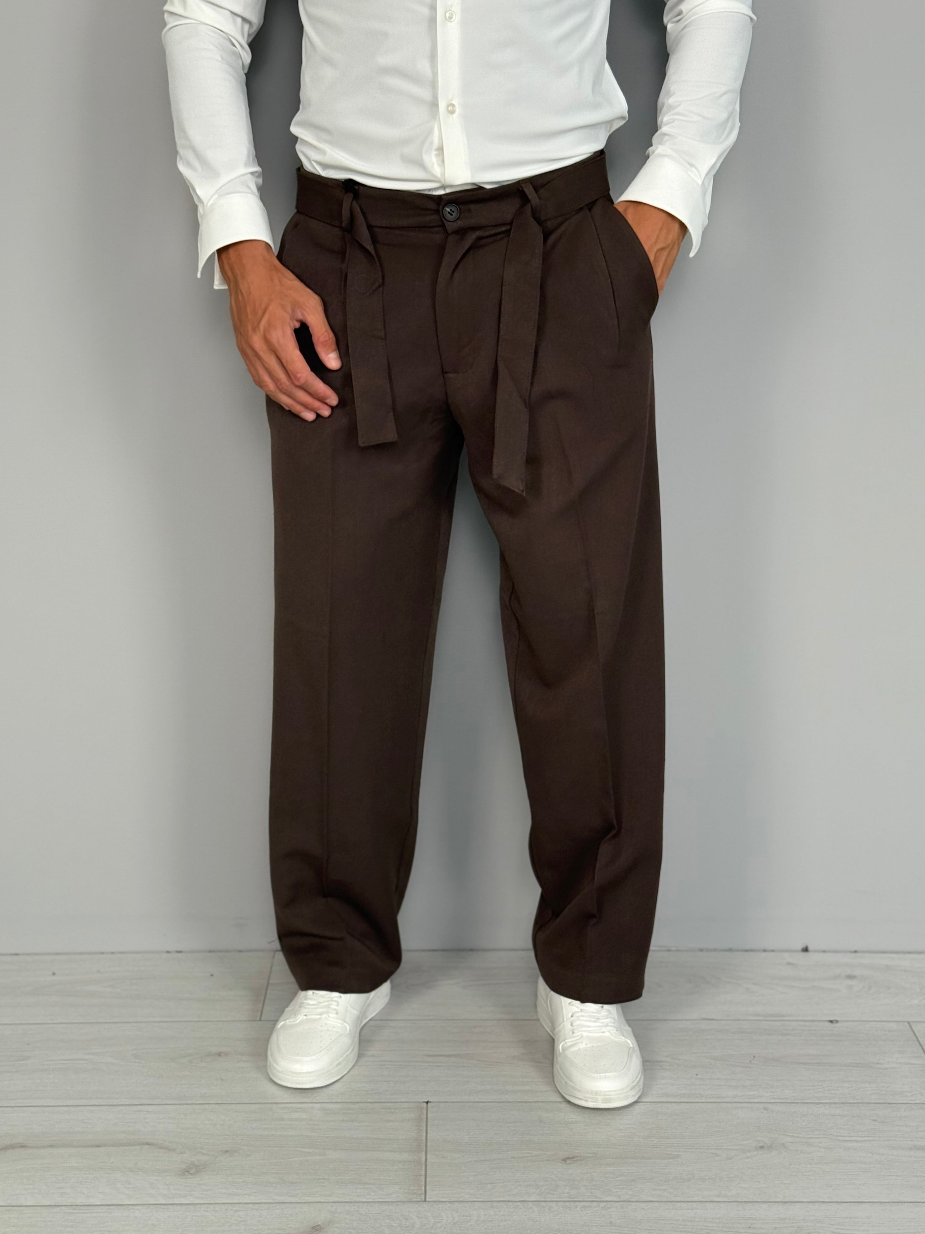 PANTALONE ELEGANT AMPIO PREMIUM - TASCHE DIETRO