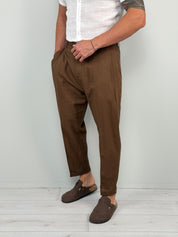 PANTALONE LINO FOLLOW - TASCA DIETRO