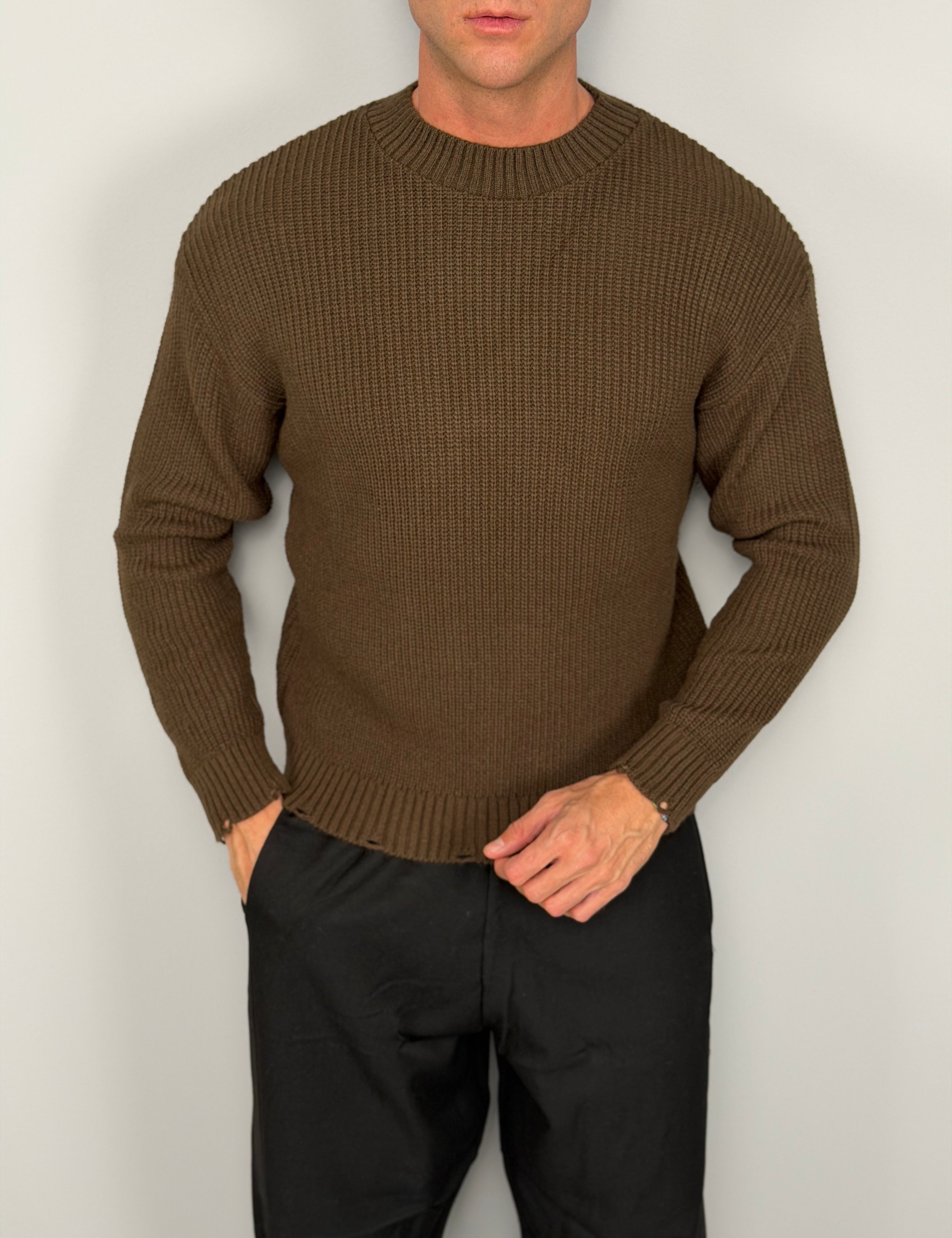 MAGLIONE MASON - Nero Tg.S