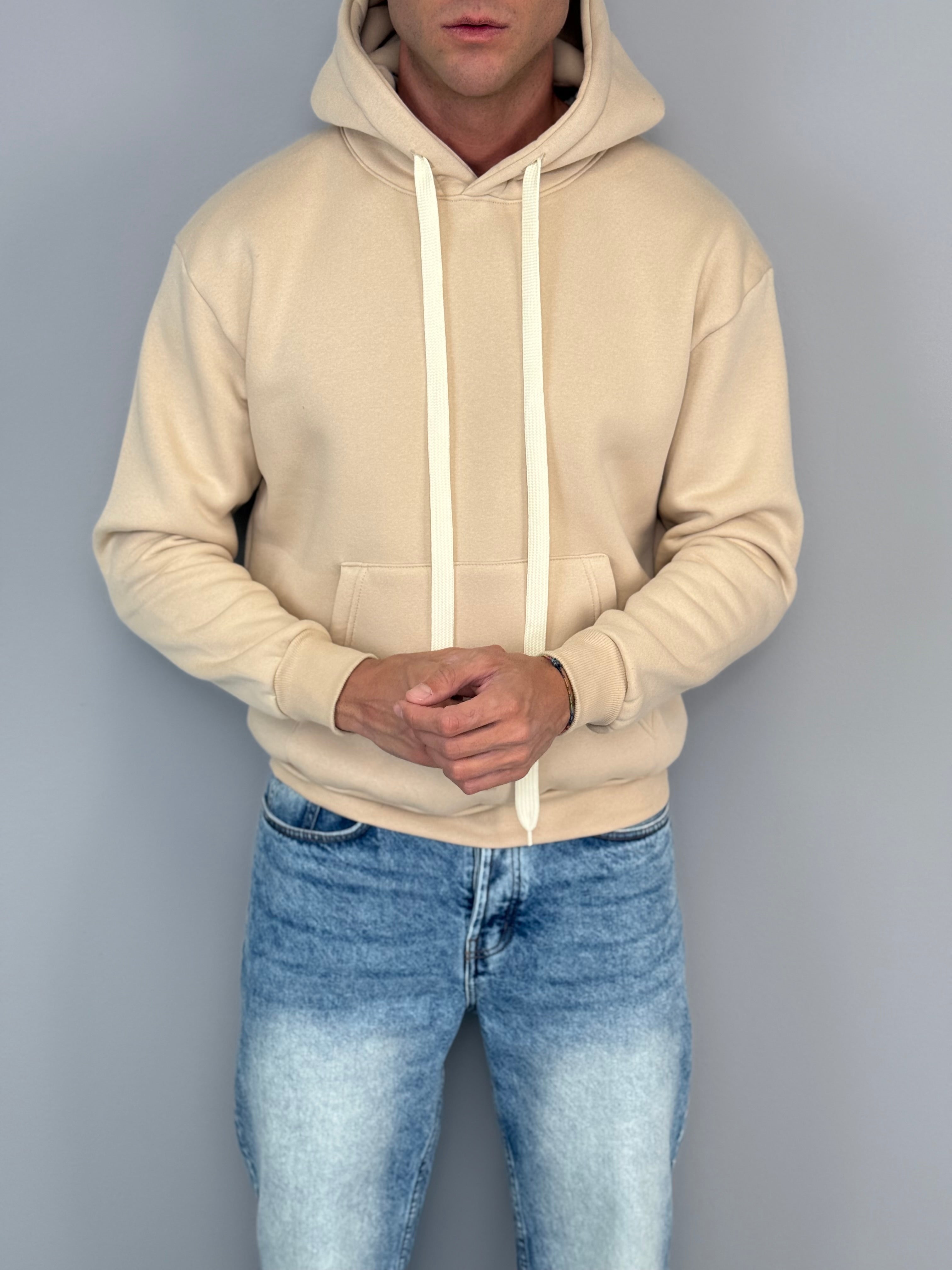 FELPA BASIC FELPATA CAPPUCCIO