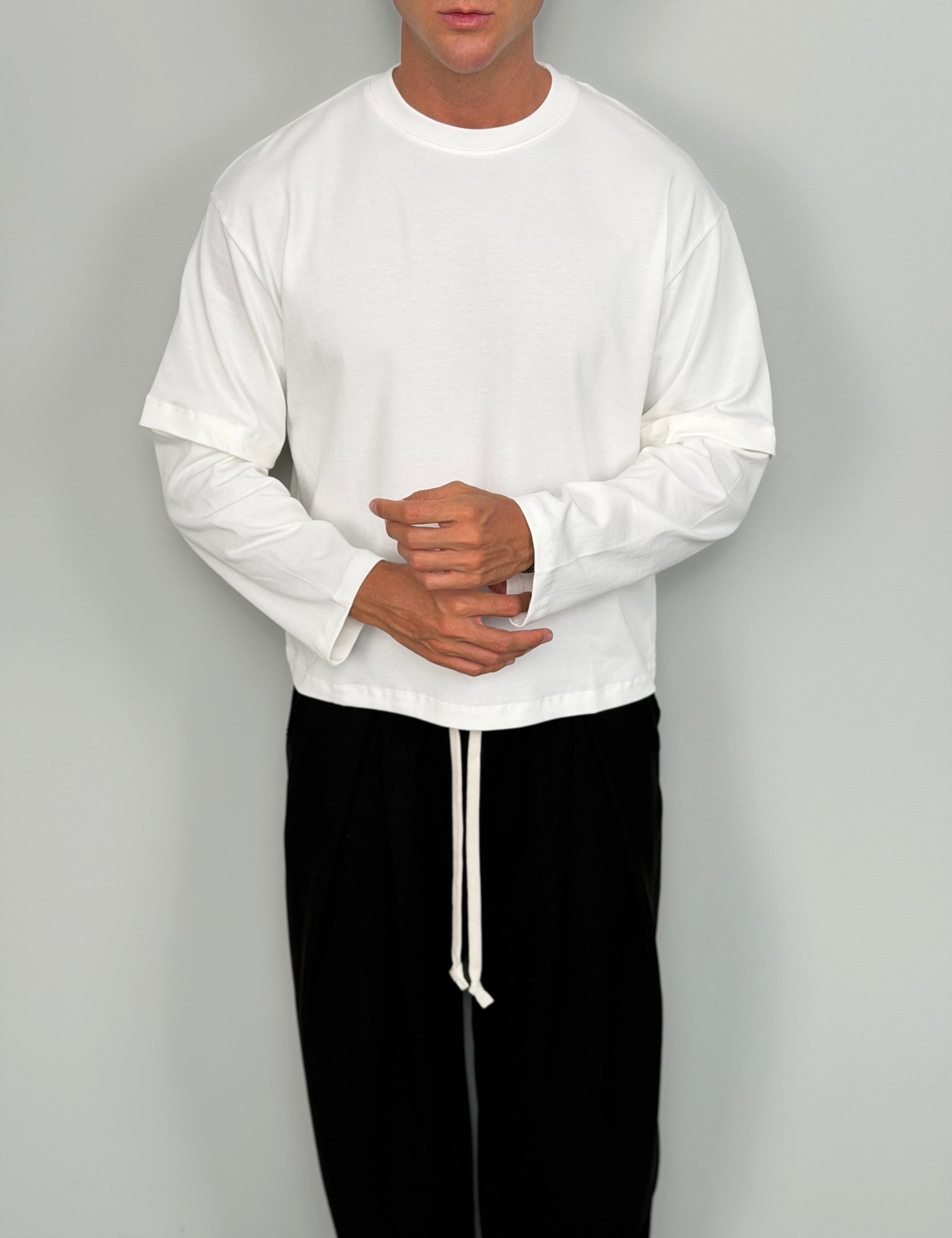 T-SHIRT DOPPIA MANICA