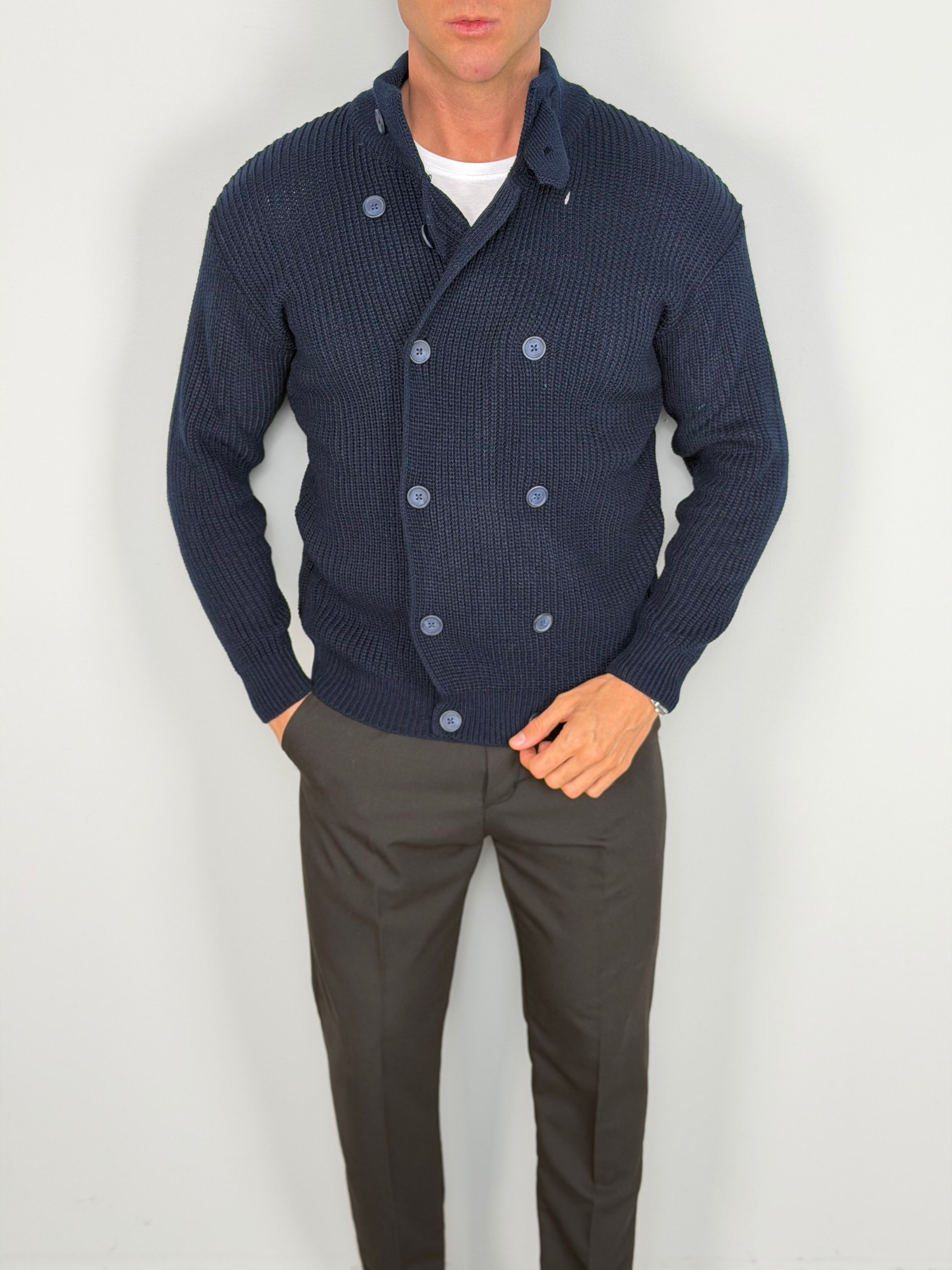 CARDIGAN DOPPIOPETTO ALVIN LANA