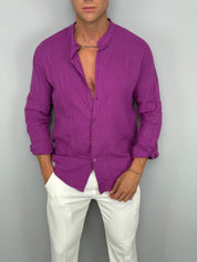 CAMICIA LINO COREANA