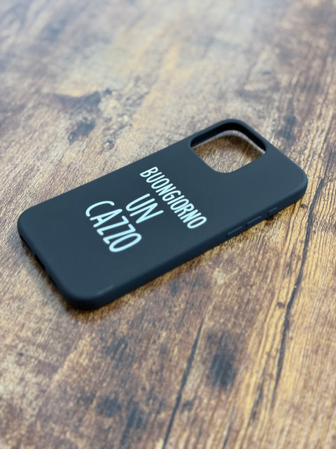 Hülle für IPHONE 16PRO/16PROMAX „Guten Morgen, einen Scheißdreck“