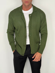 CARDIGAN POLO COTONE