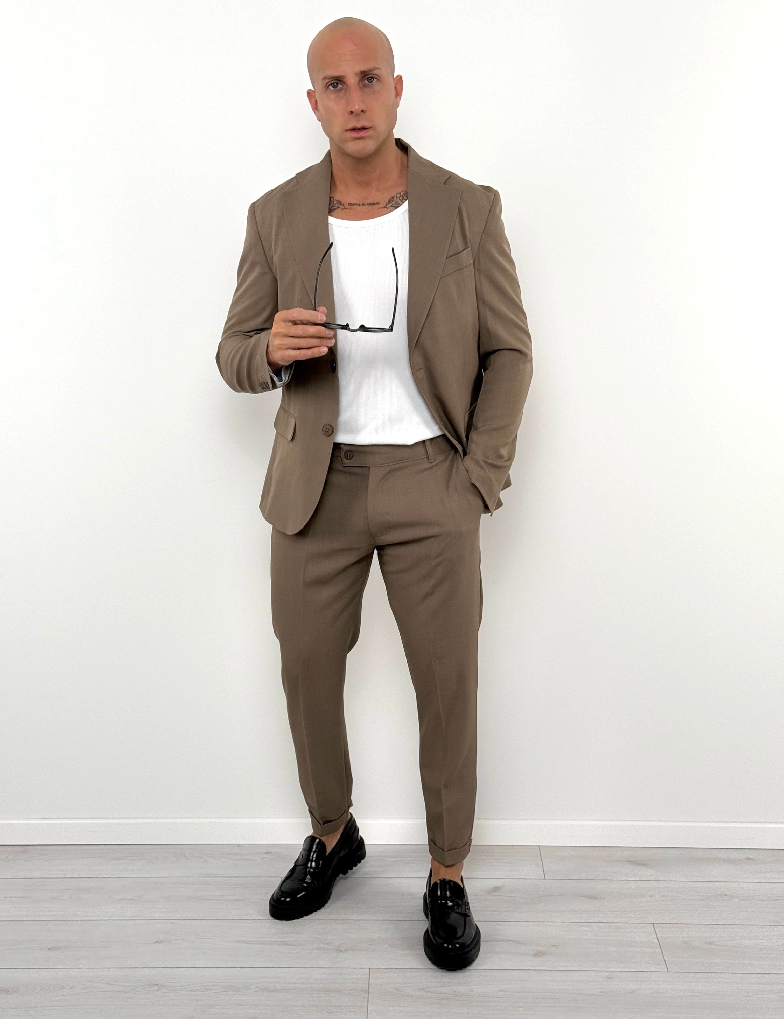 ABITO MONOPETTO FIAMMATO