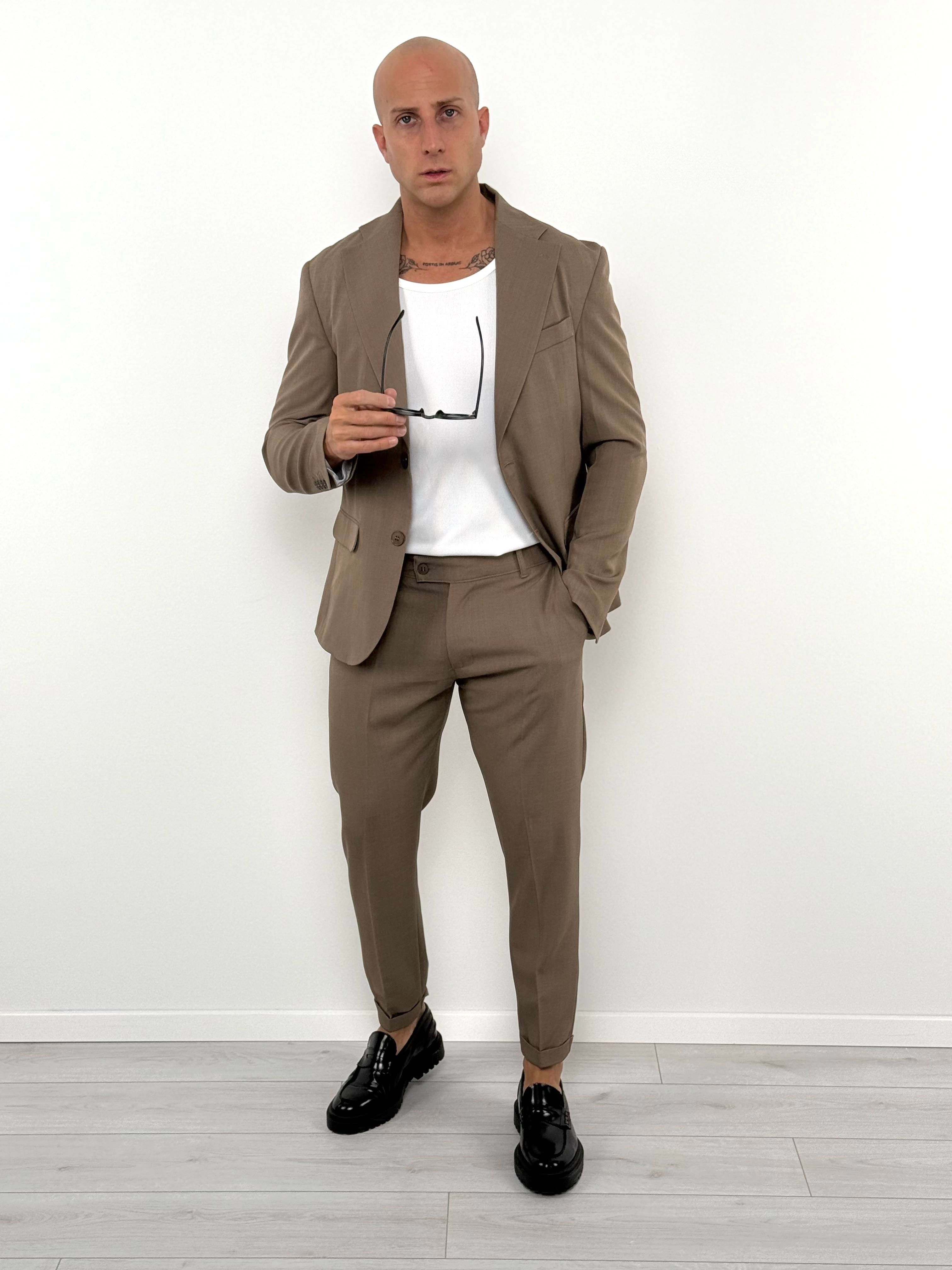 ABITO MONOPETTO FIAMMATO