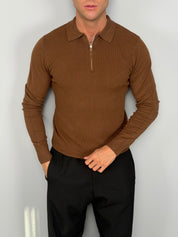 POLO CON CREMALLERA LENNON MAGLINA