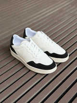 BASKETS BASSES EN CUIR