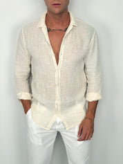 CAMICIA LINO PORTOFINO 100% LINO