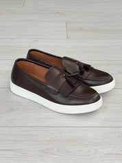 TASSEL LEATHER MOCCASINS