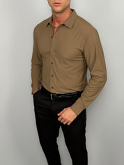 CAMICIA STRETCH - NO STIRO