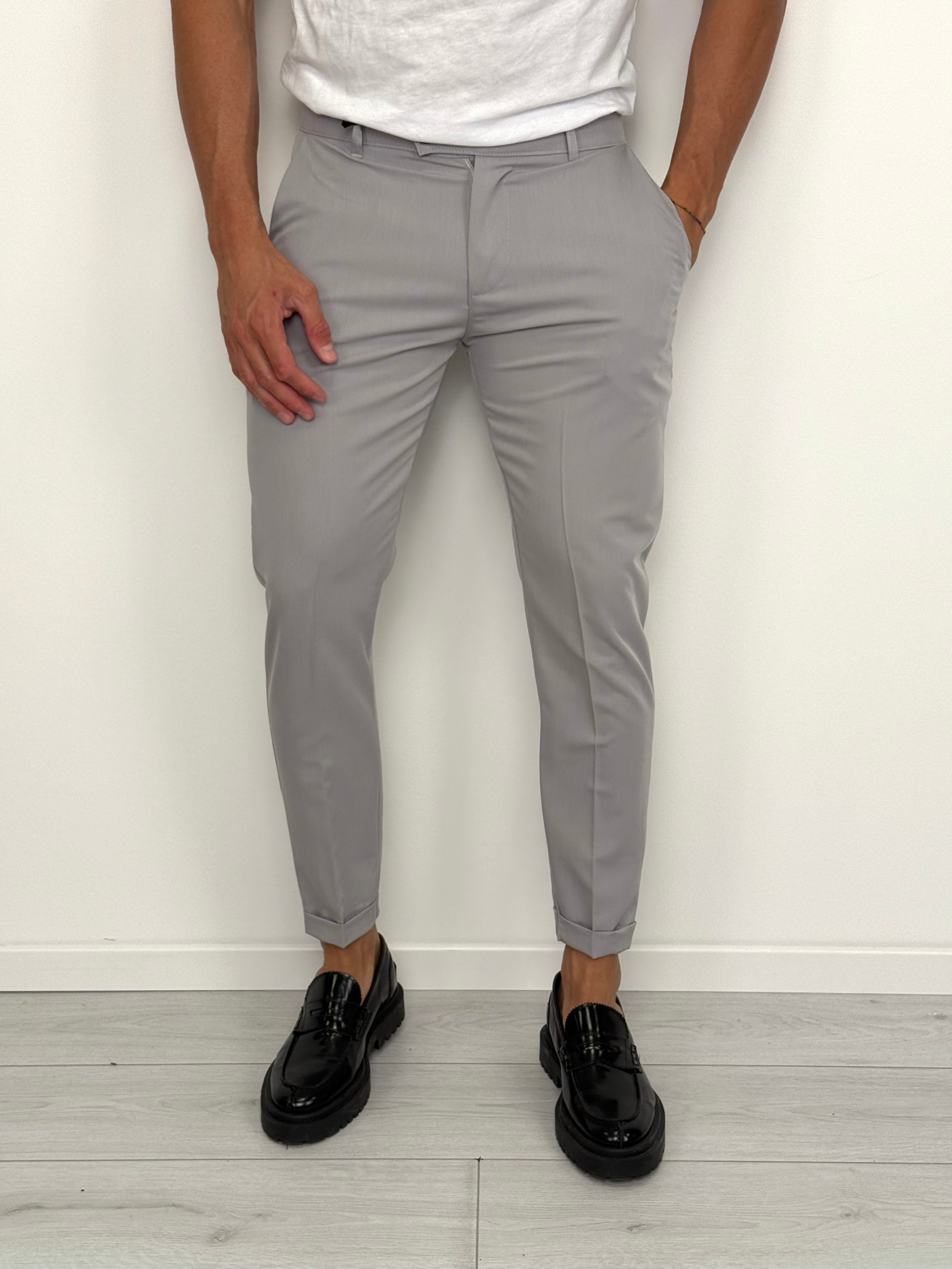 PANTALONE MOD CAPRI RISVOLTINO - ESTIVO