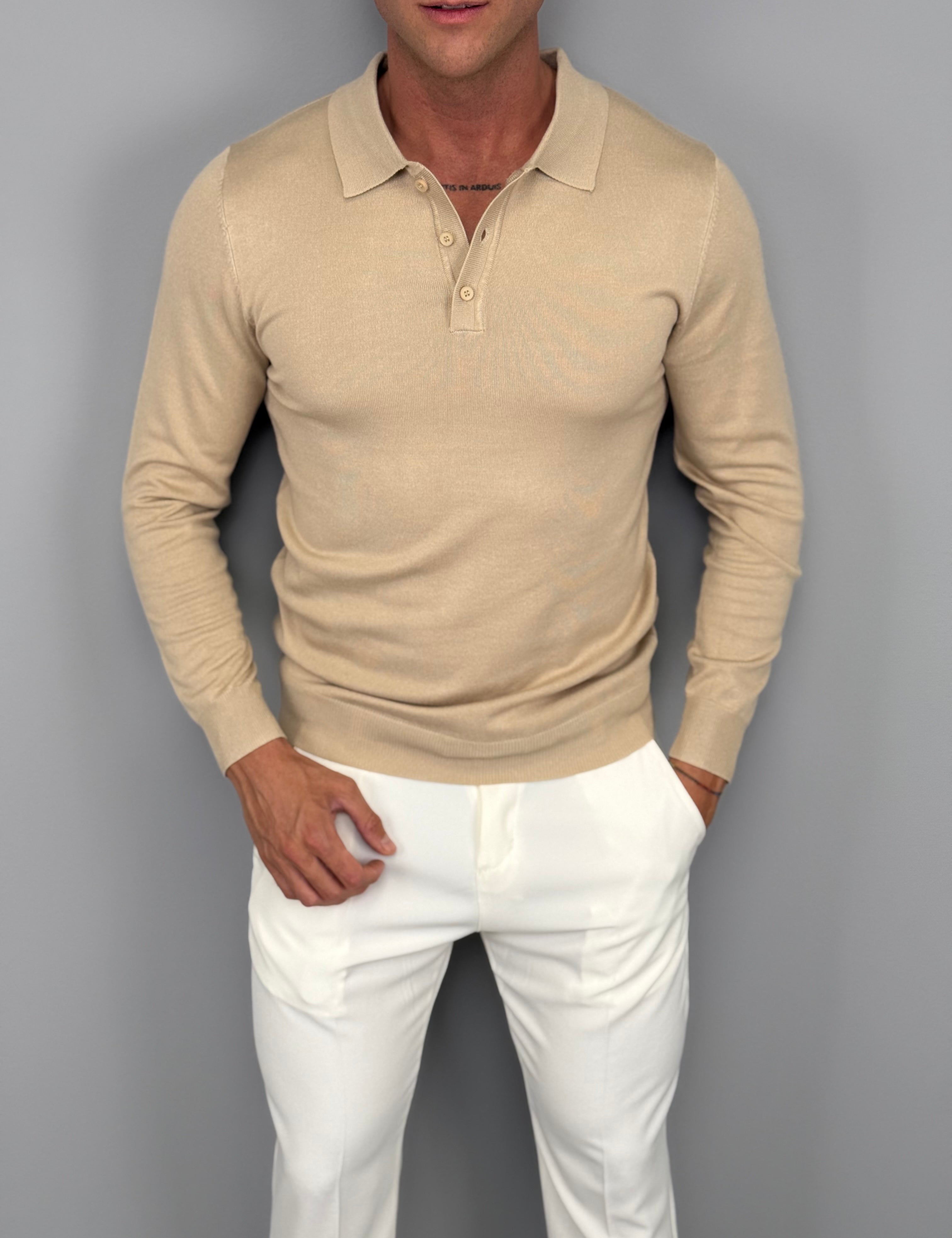 POLO MAGLINA MANICA LUNGA