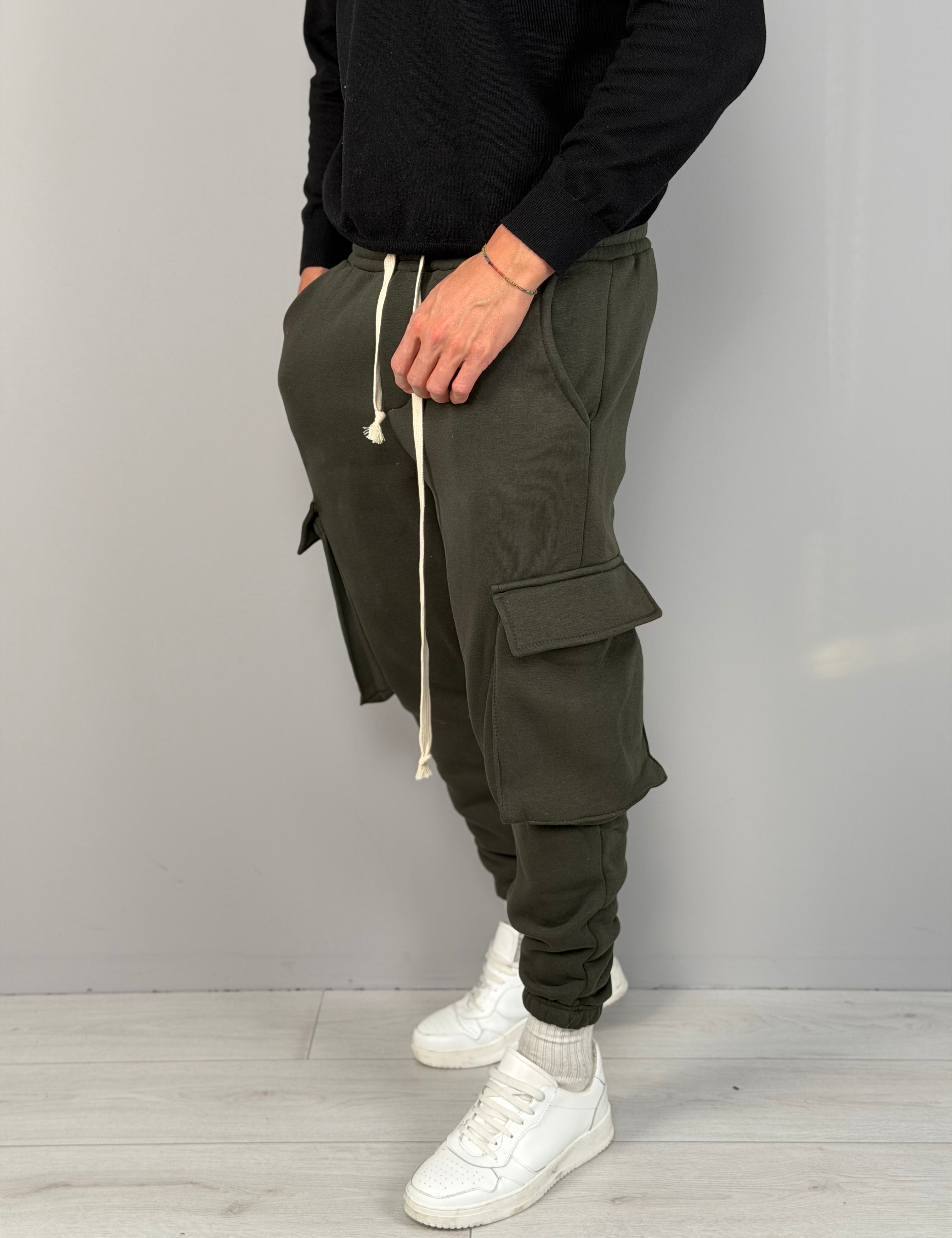 PANTALONE TUTA TASCONATO