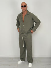 COORDINATO SPRING AMPIO (EFFETTO LINO)