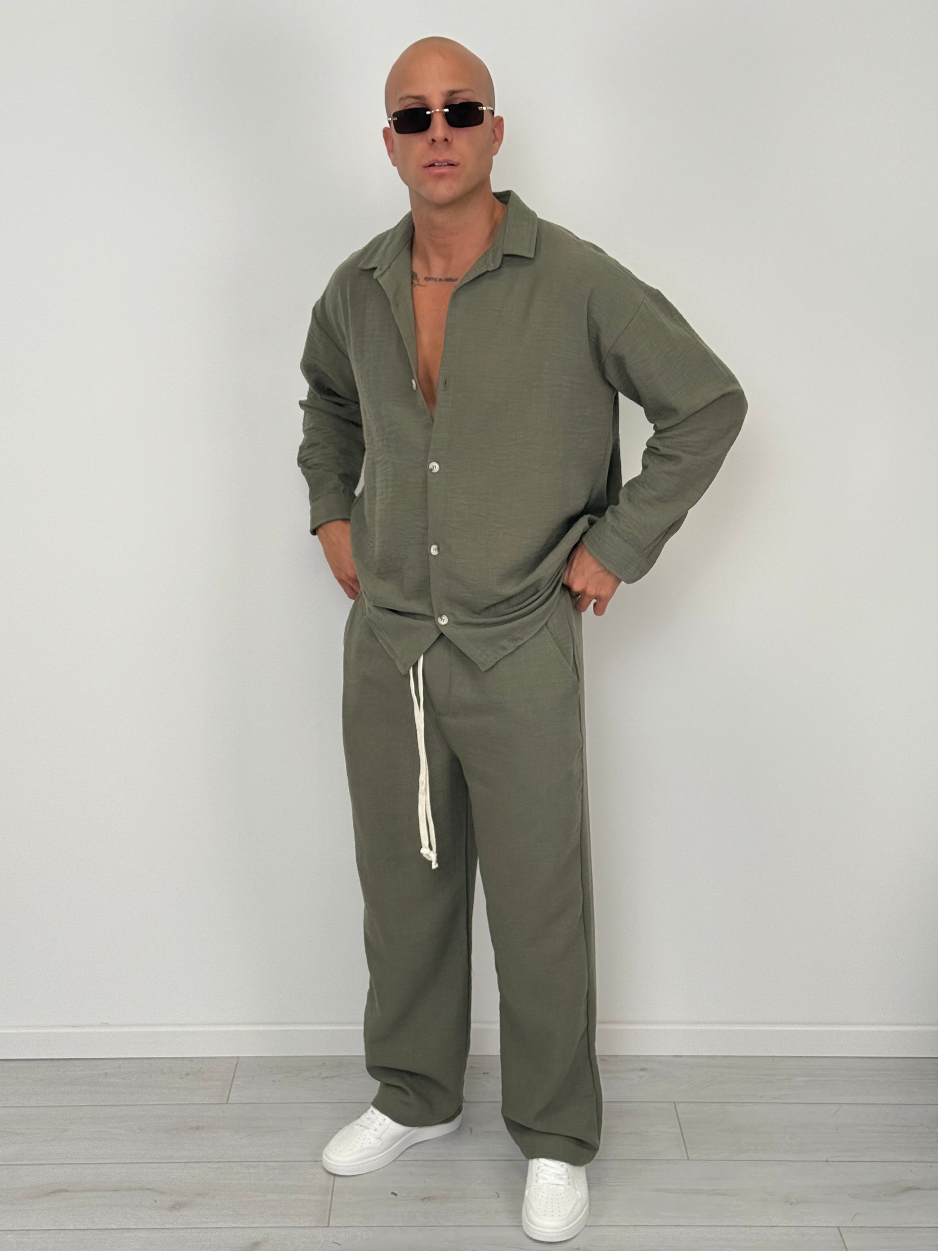 COORDINATO SPRING AMPIO (EFFETTO LINO)