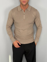 LENNON ZIP POLO SHIRT 