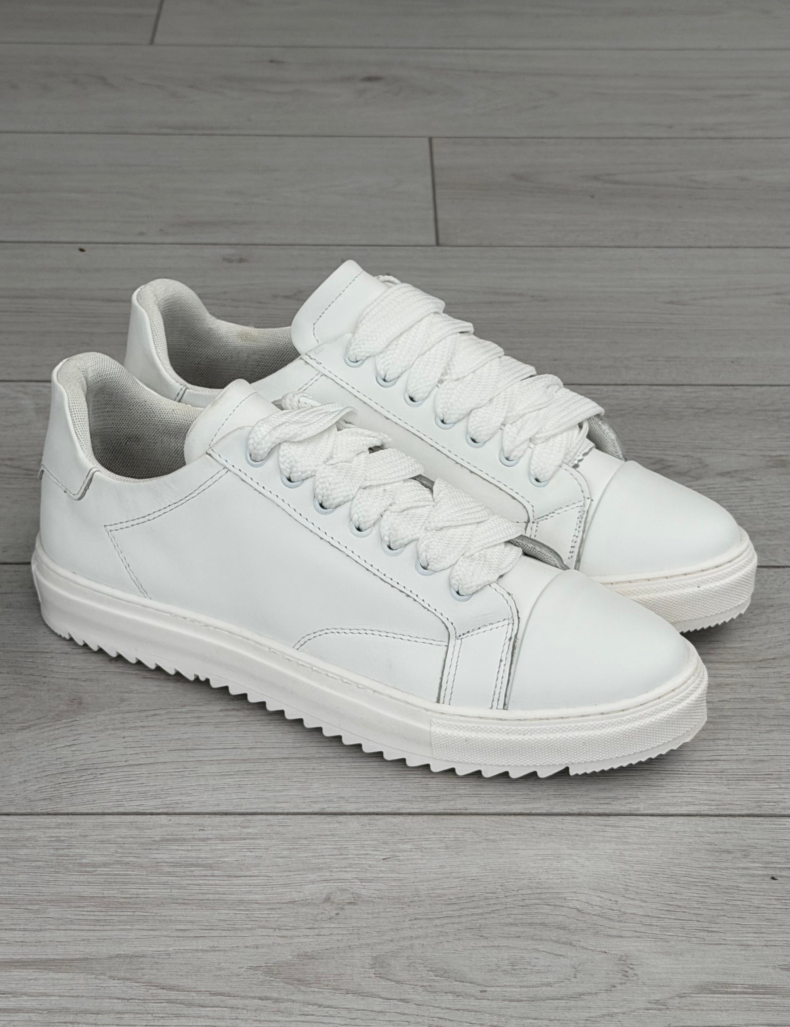 OFFSIDE LEATHER SNEAKERS