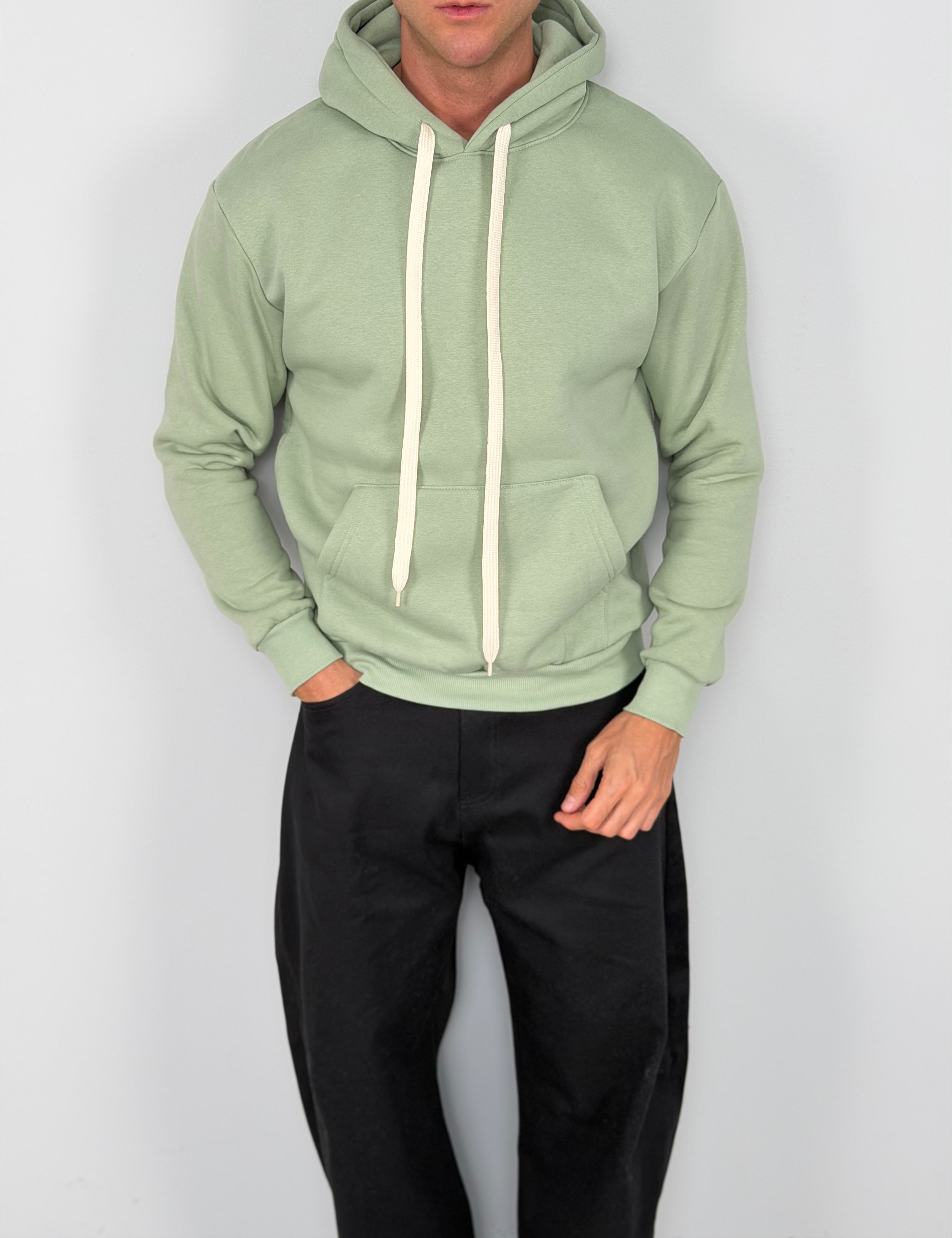 Basic-Sweatshirt aus Fleece