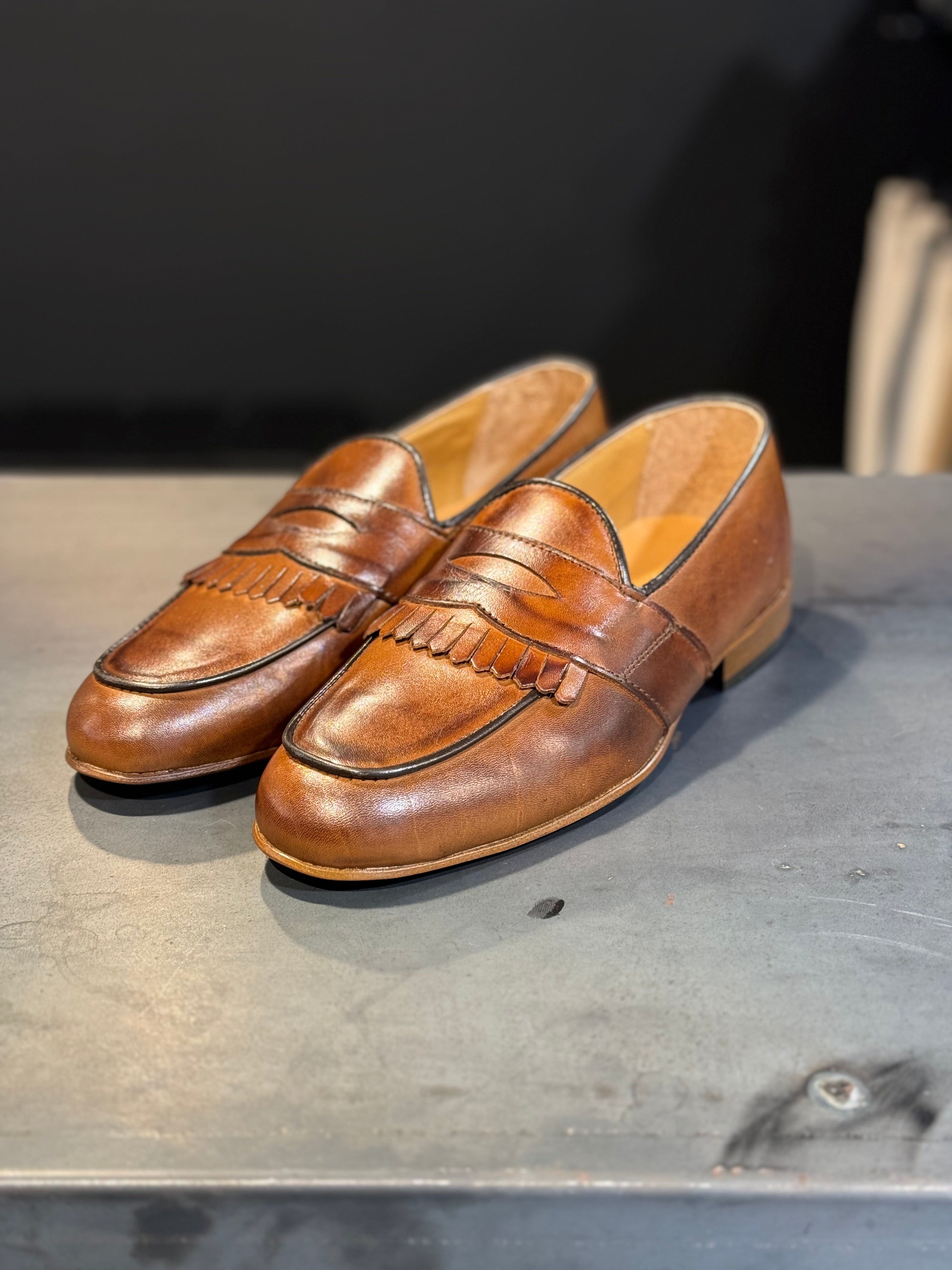 MOCASSINO PELLE CUOIO