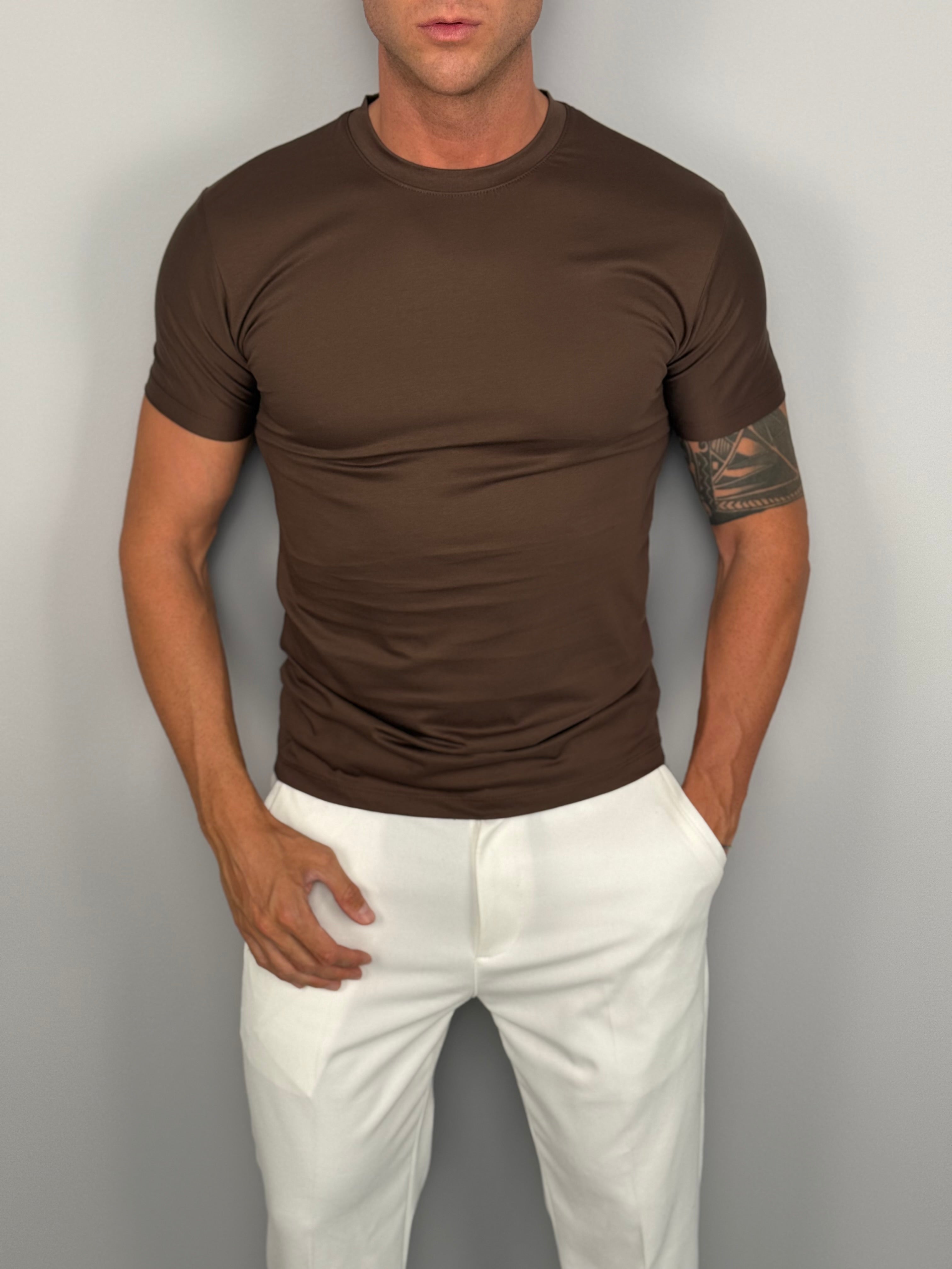 T-SHIRT FILO DI SCOZIA