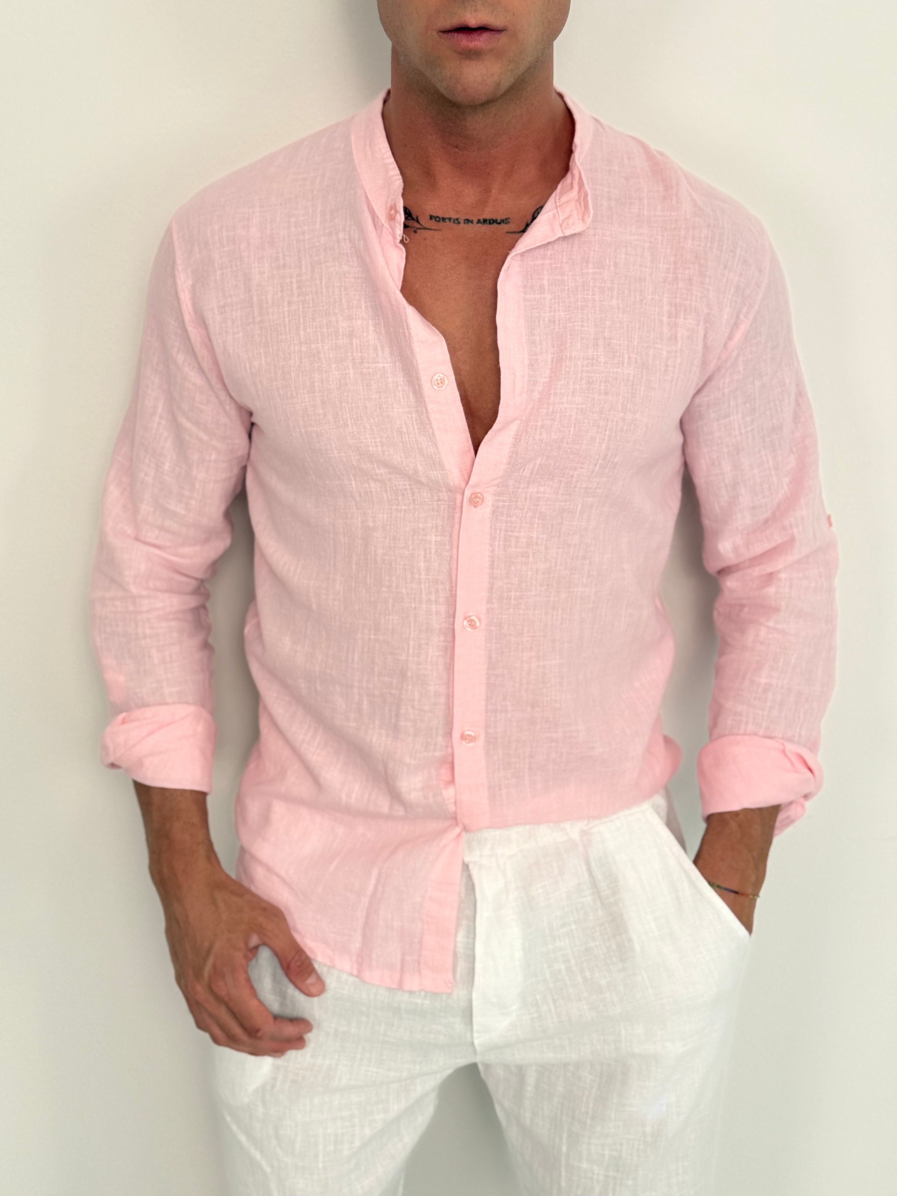 CAMICIA LINO COREANA