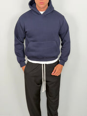 SWEAT SHIRT COUPE BOXY EN MOLLETON