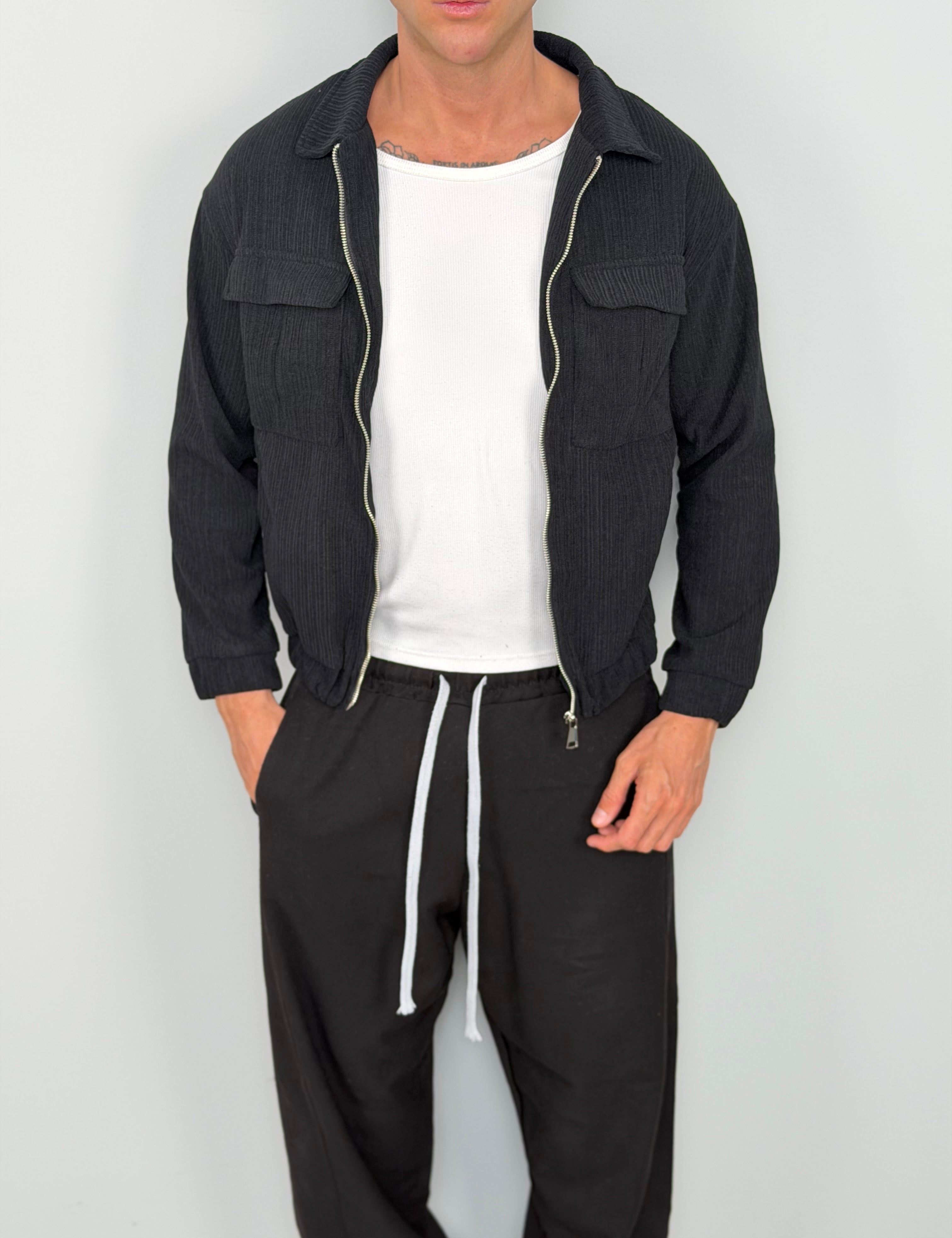 CHEMISE OVERSIZE À ZIP BROADWAY
