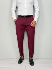 Pantalón modelo capri con vuelta invernal