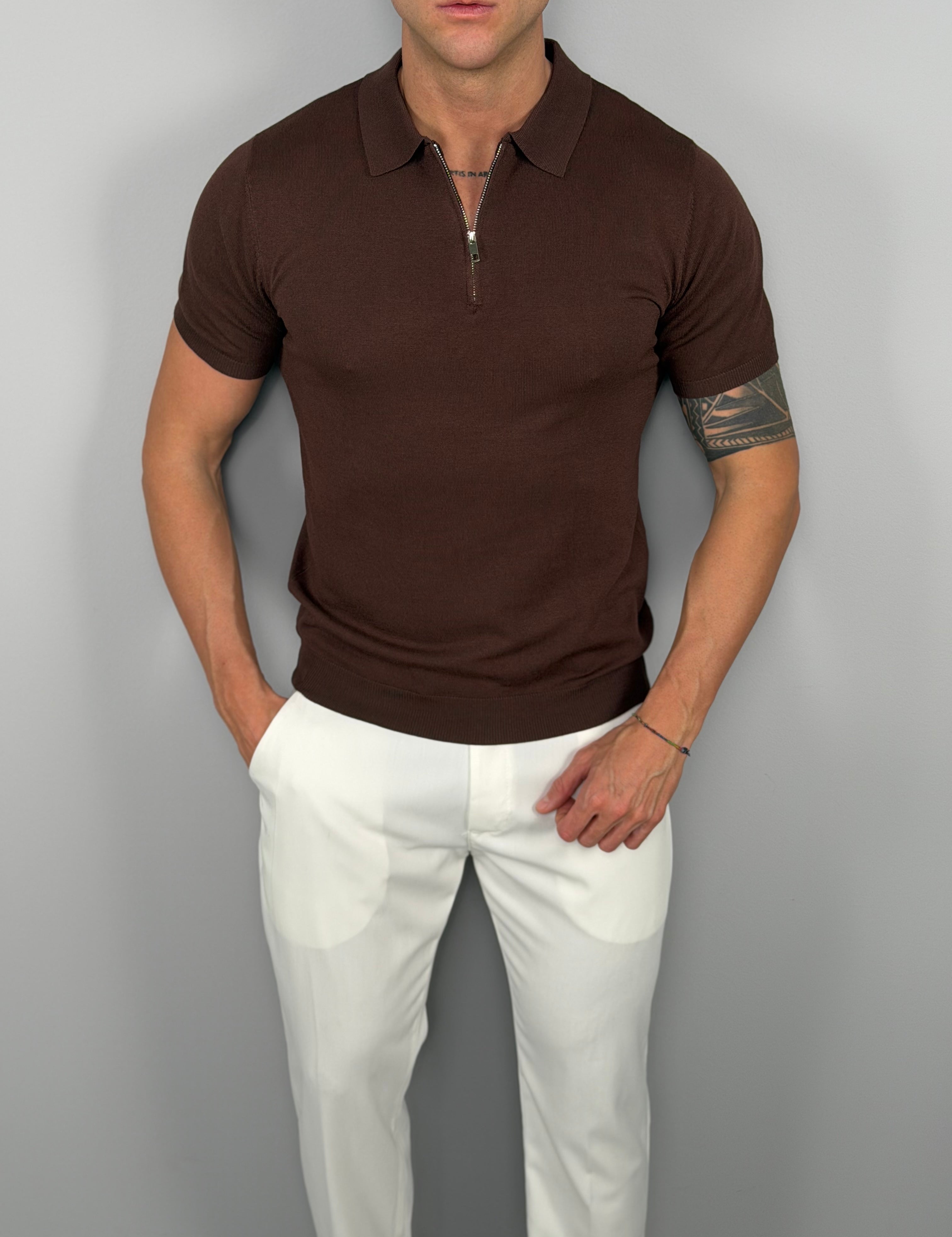 POLO À FERMETURE ÉCLAIR PALMAS