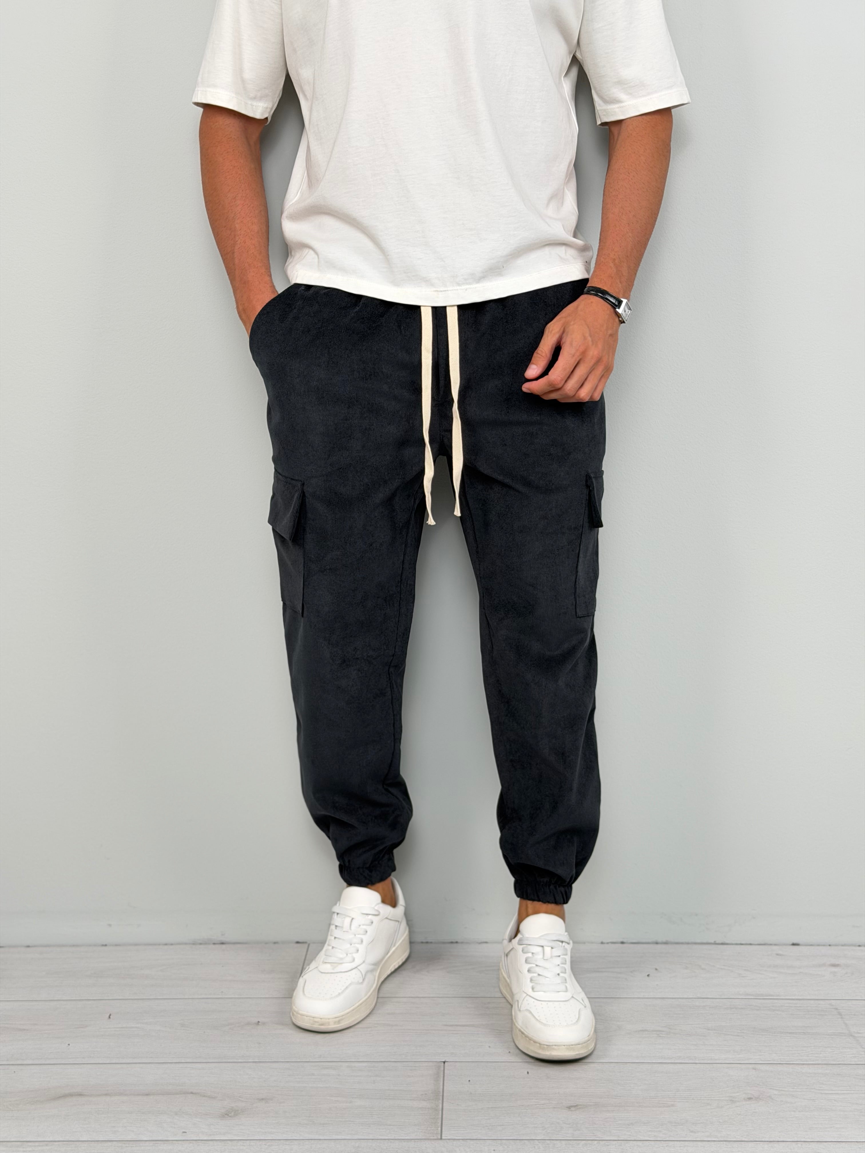 PANTALONE VELLUTO COSTINA