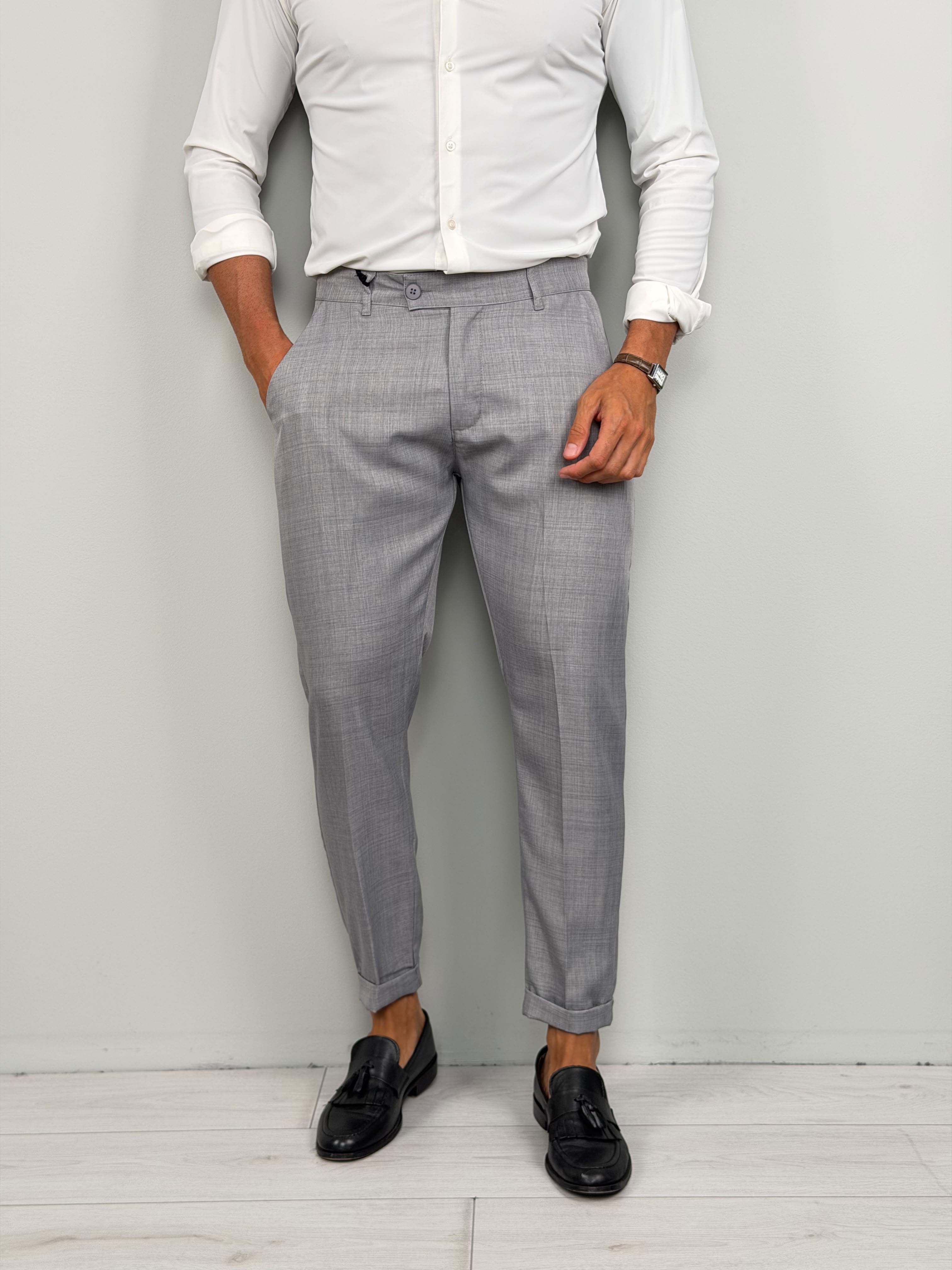 PANTALONE COREANO FIAMMATO SPRING