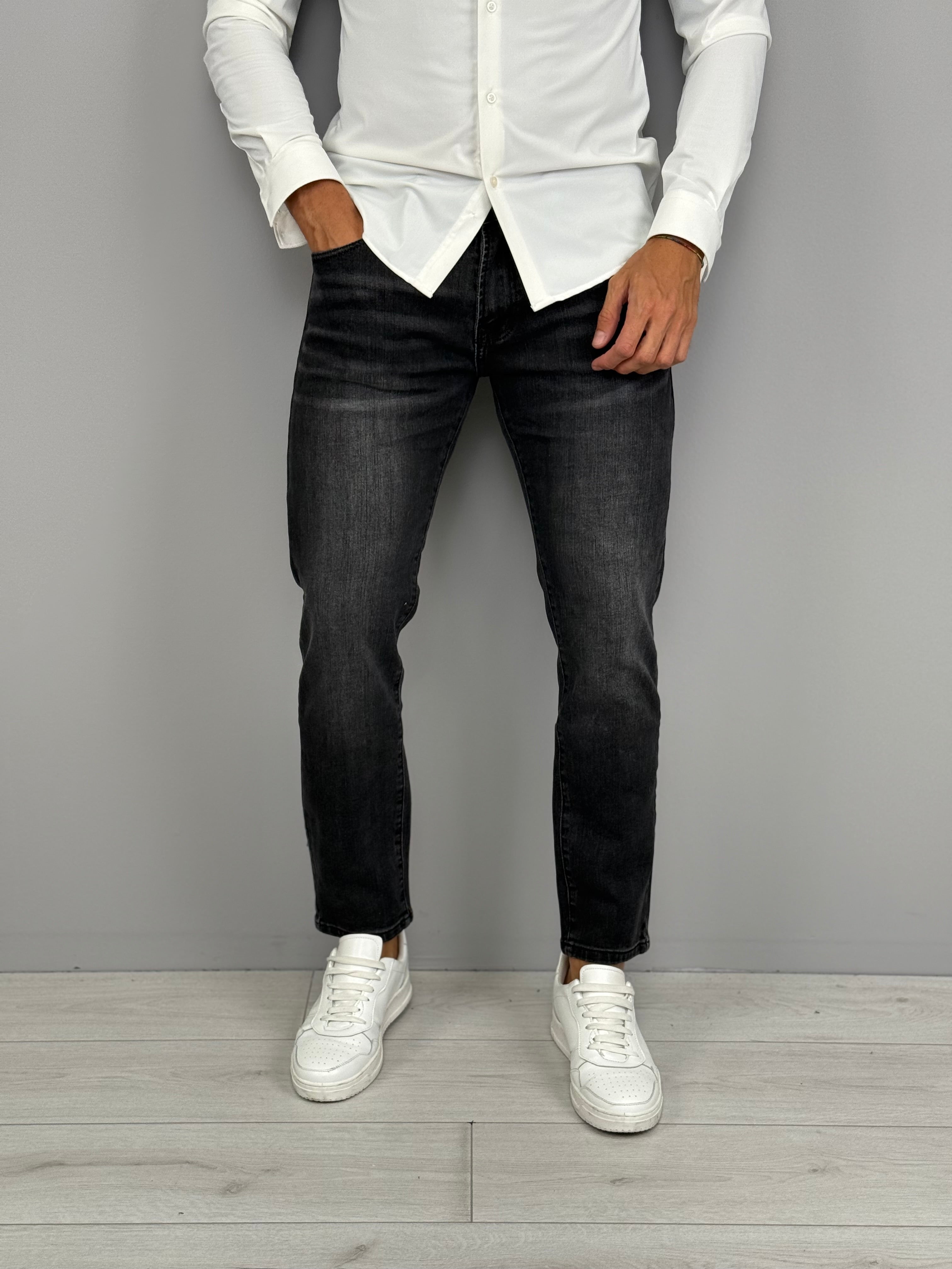 JEANS BLACK CHARCOAL