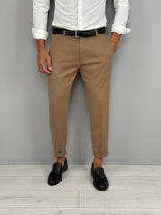 PANTALONE MOD CAPRI FALL RISVOLTINO - TASCHE DIETRO