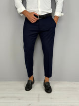 CAPRI FALL TROUSERS WITH ROLLS - BACK POCKETS 