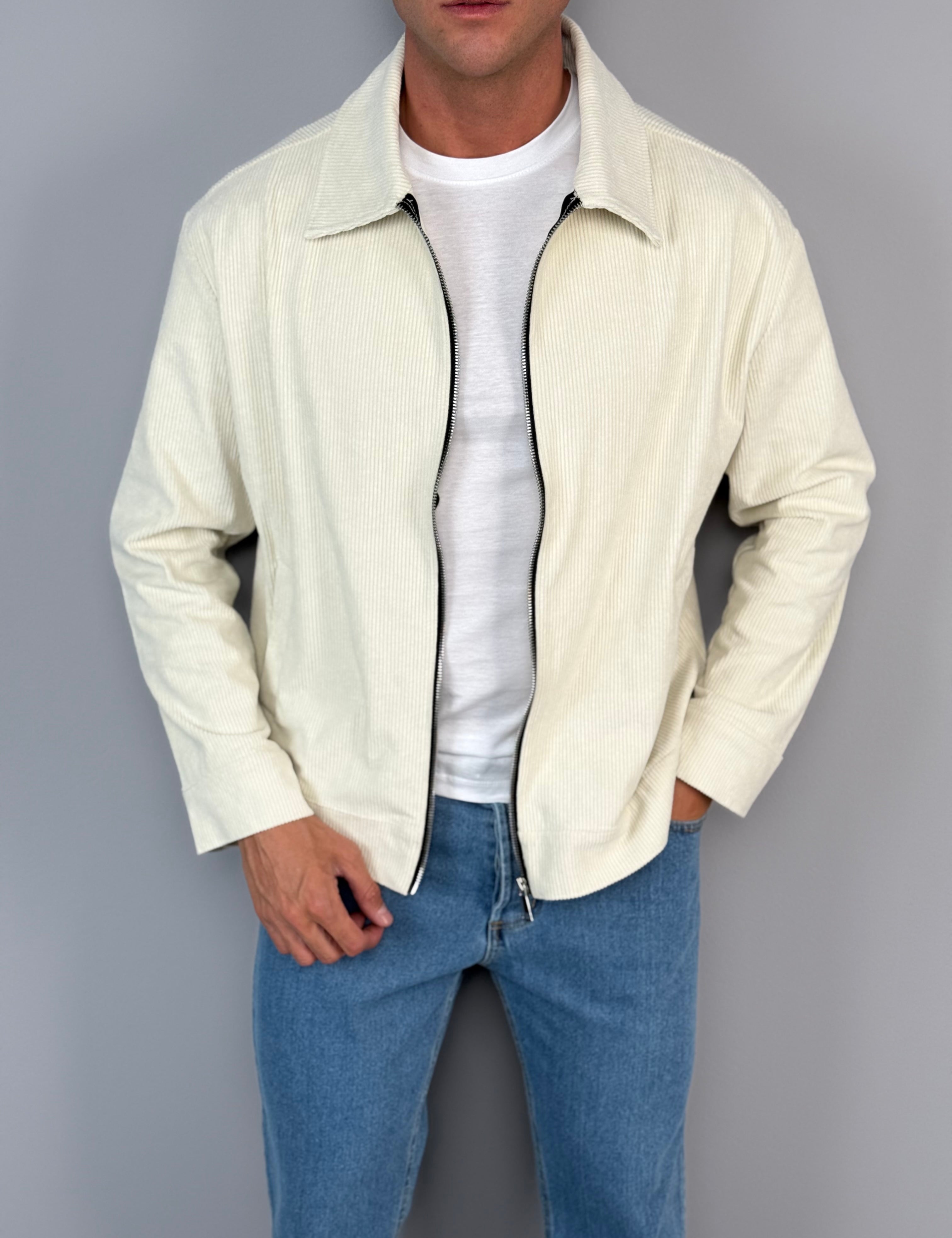 CAMICIONE VELLUTO ZIP