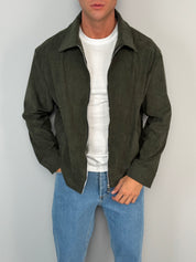 CAMICIONE VELLUTO ZIP