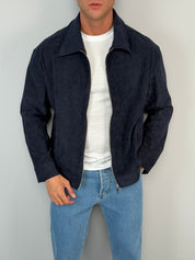 CAMICIONE VELLUTO ZIP