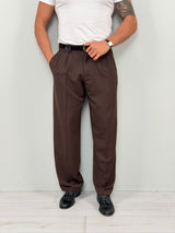 PANTALON BUSINESS LARGE - POCHES ARRIÈRE