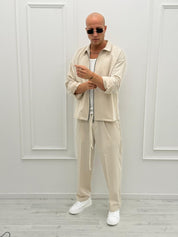 COORDINATO LEICESTER AMPIO - Tg. S Grigio