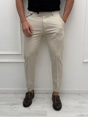 PANTALONE MOD CAPRI RISVOLTINO - ESTIVO