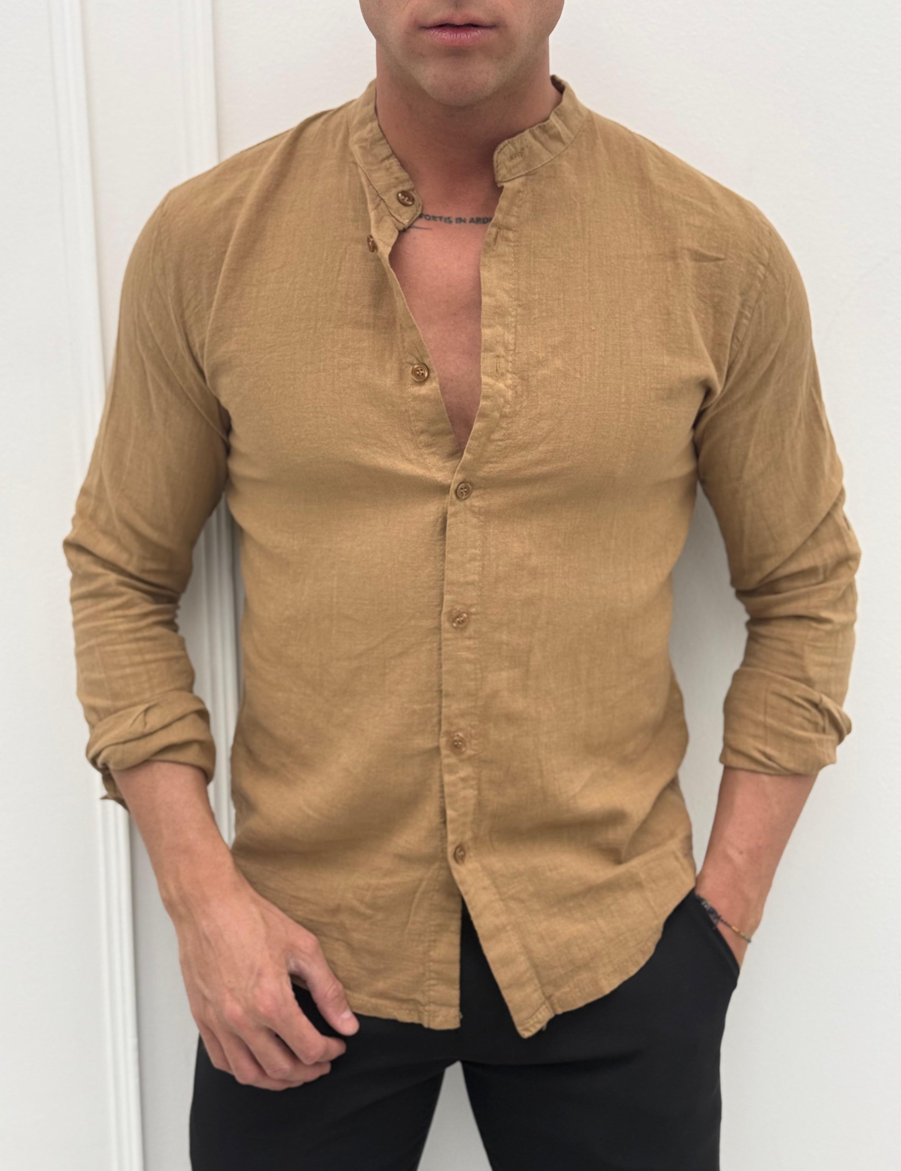 CAMICIA LINO COREANA