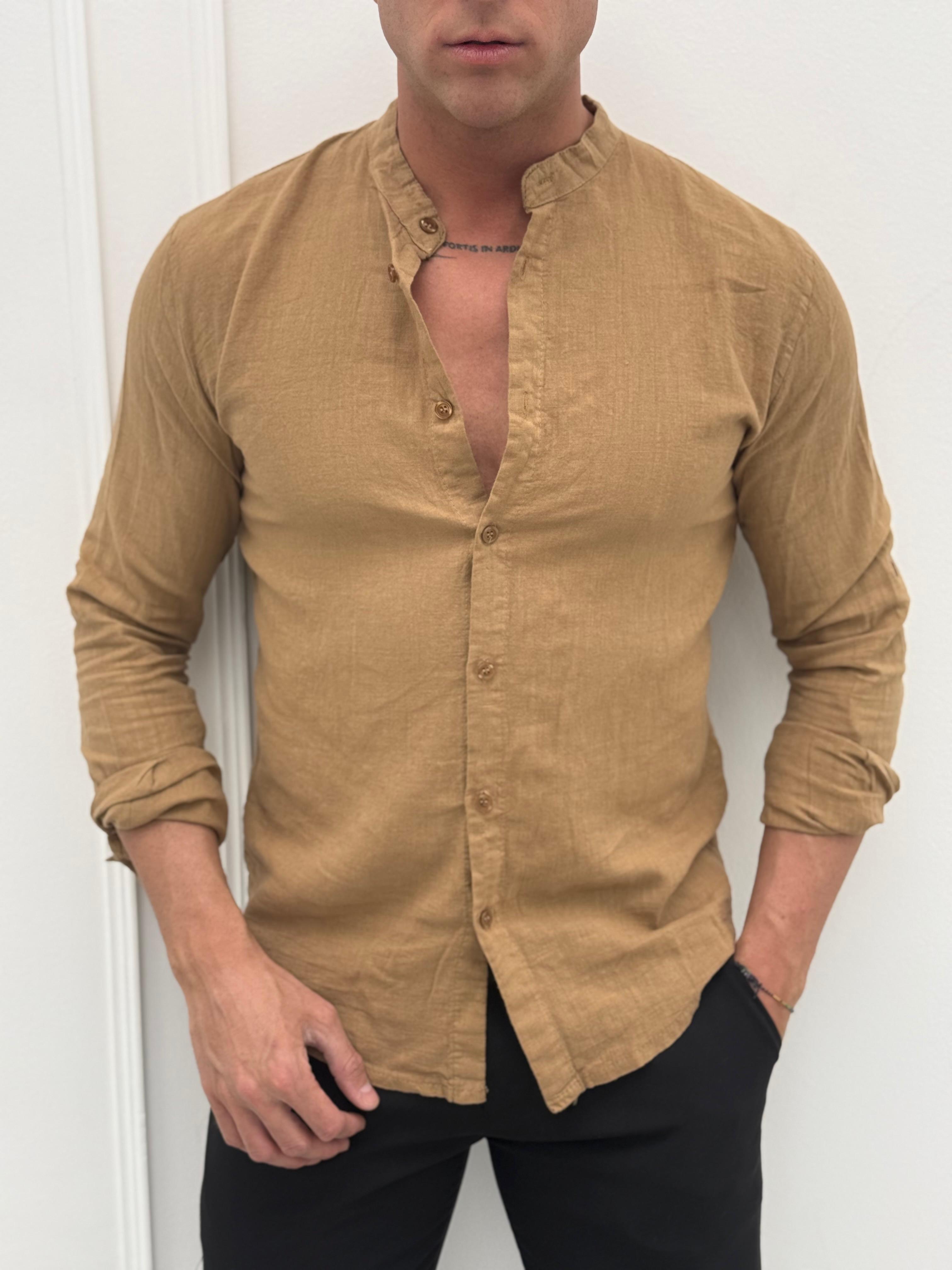 CAMICIA LINO COREANA