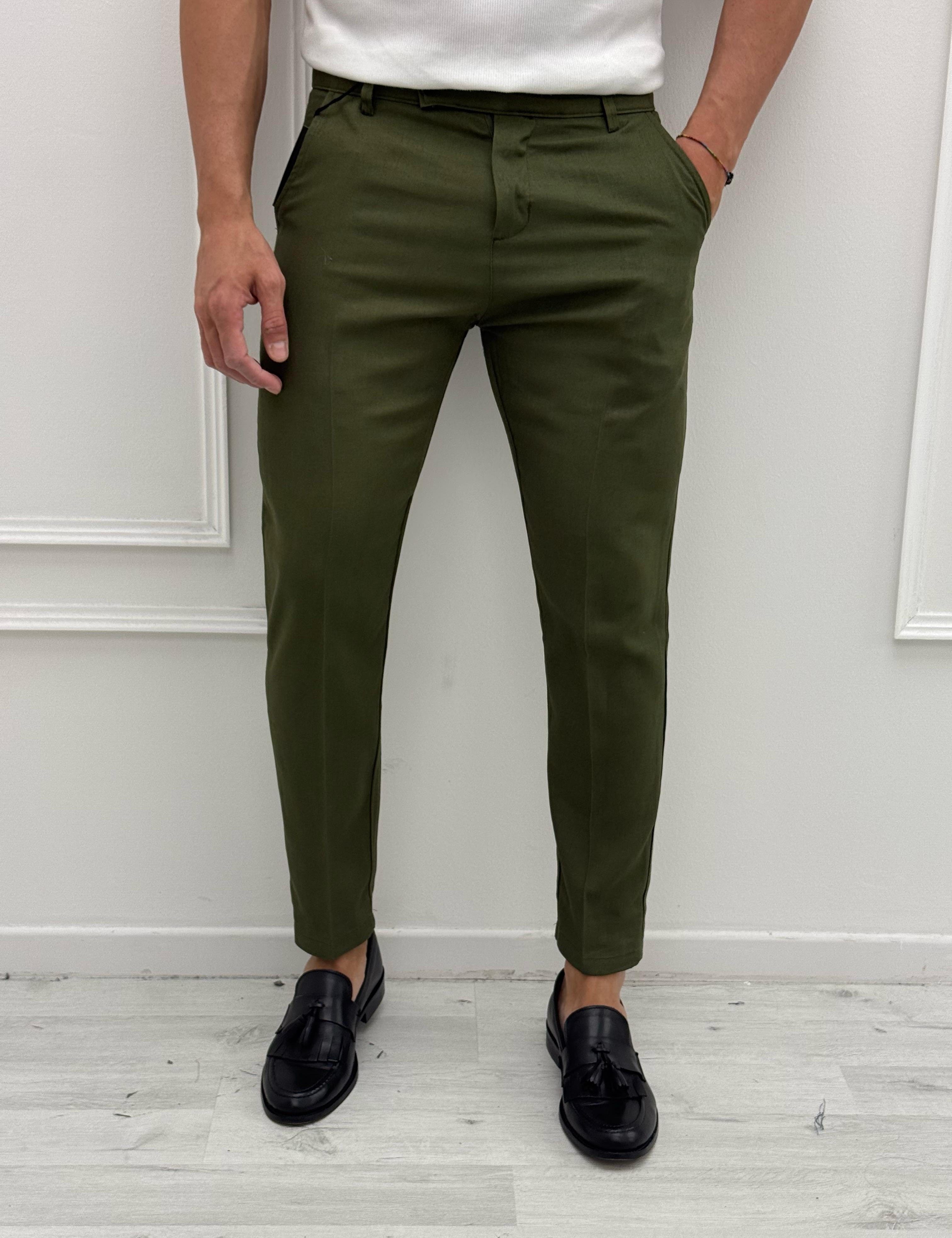 PANTALONE LINO MOD CAPRI
