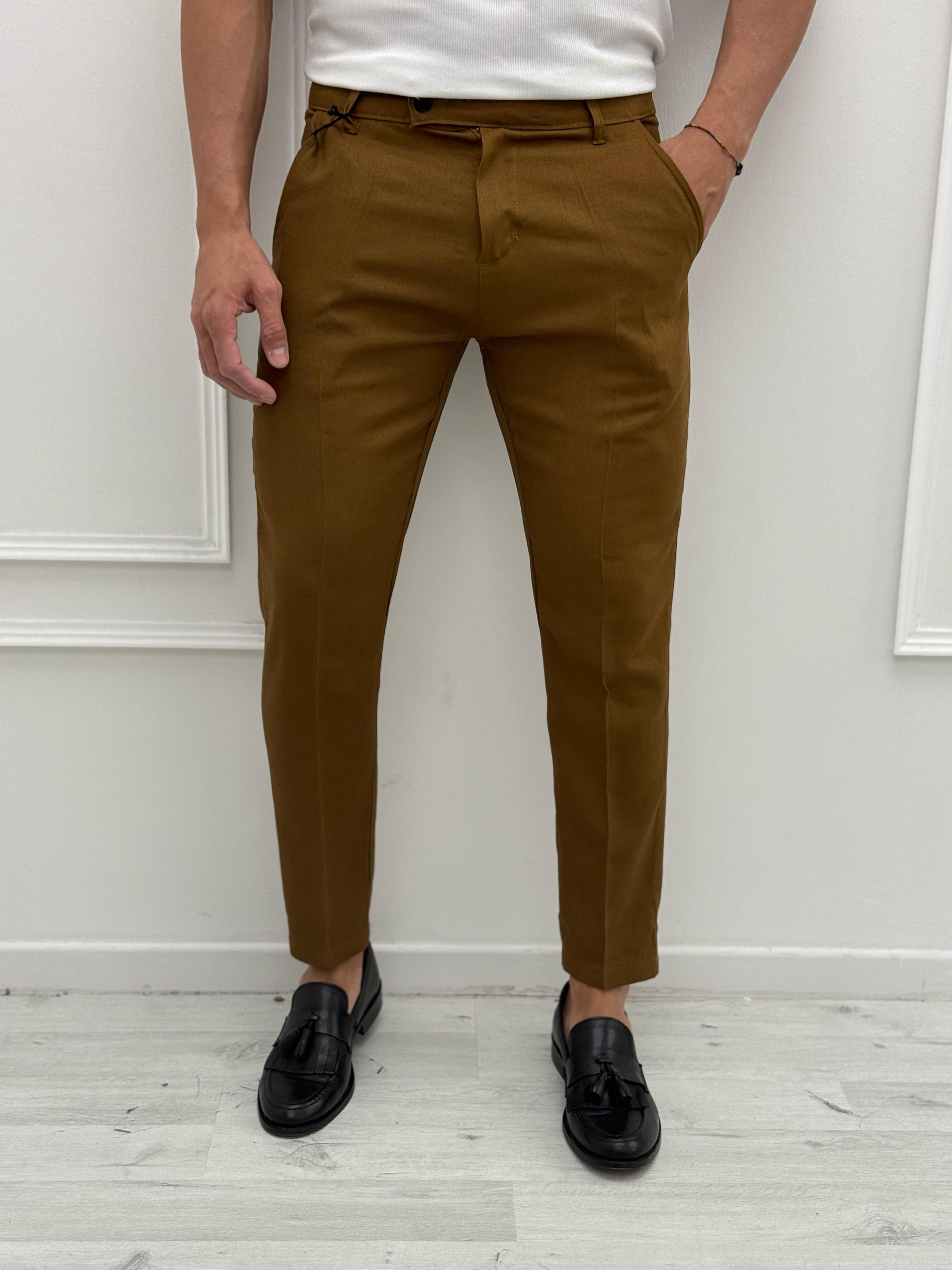 PANTALONE LINO MOD CAPRI