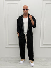 COORDINATO LEICESTER AMPIO - Tg. S Grigio