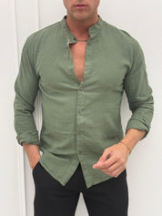 CAMICIA LINO COREANA