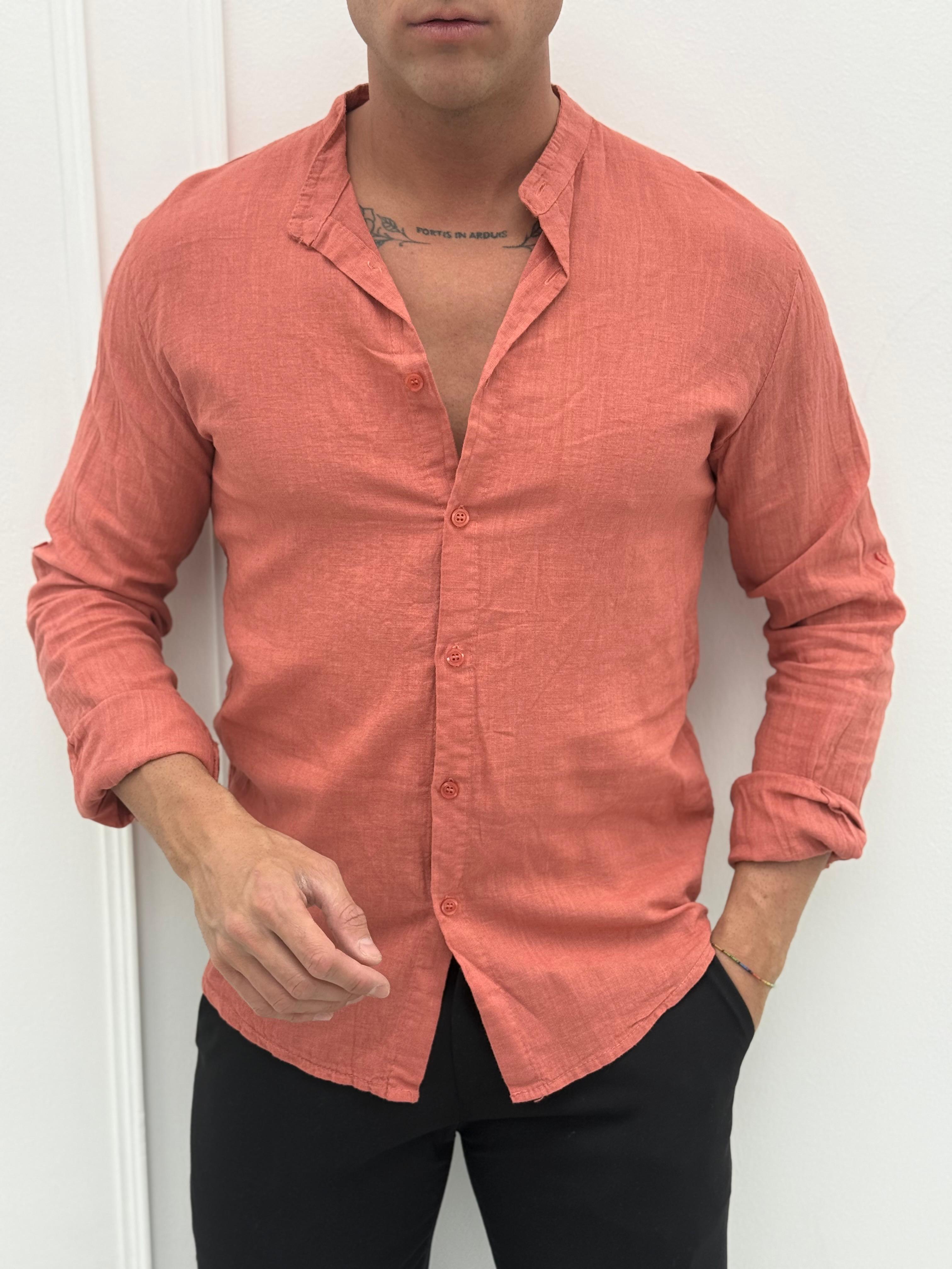 CAMICIA LINO COREANA