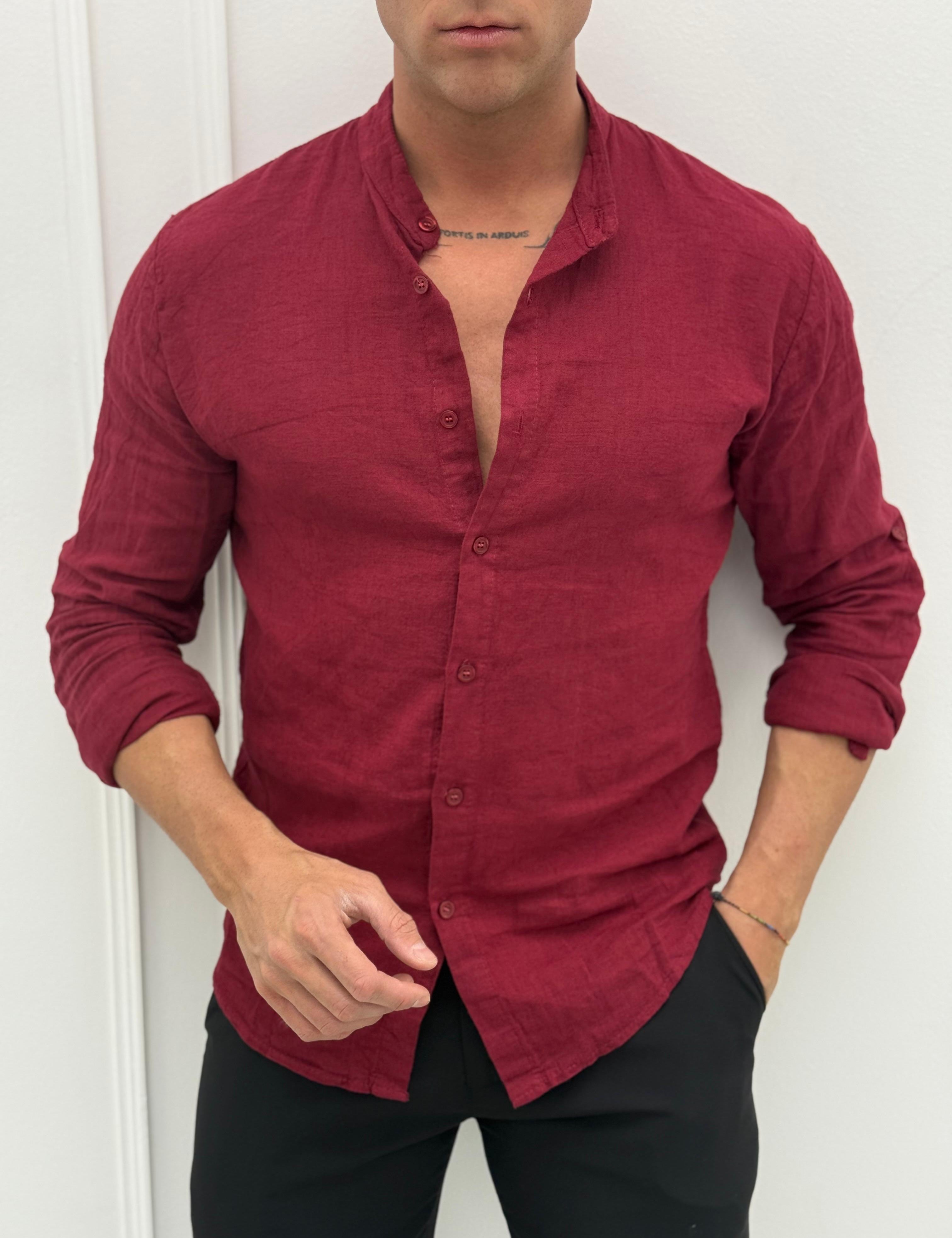 CAMICIA LINO COREANA